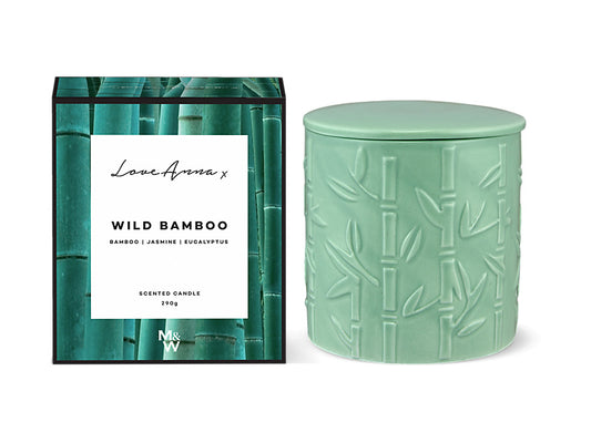 Botanika Fragrance Candle 290g Wild Bamboo Gift Boxed