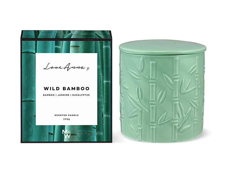 Botanika Fragrance Candle 290g Wild Bamboo Gift Boxed