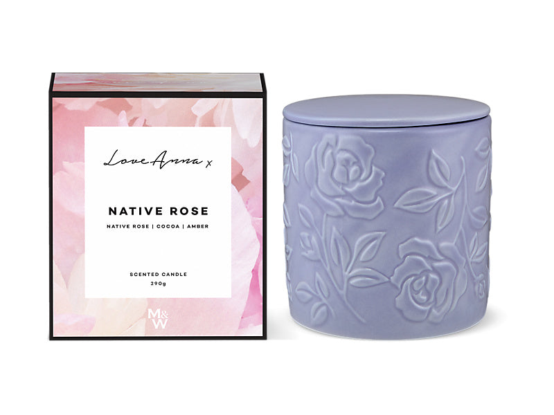 Botanika Fragrance Candle 290g Native Rose Gift Boxed