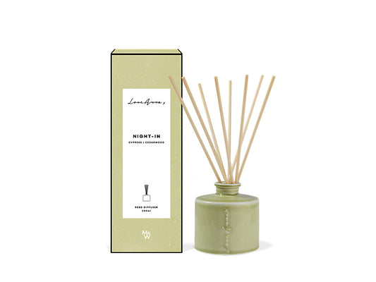 Chapters Night-In Diffuser Cypress & Cedarwood Gift Boxed
