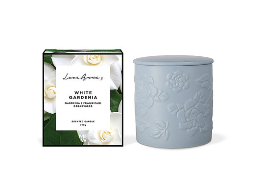 Botanika Fragrance Candle 290g White Gardenia Gift Boxed