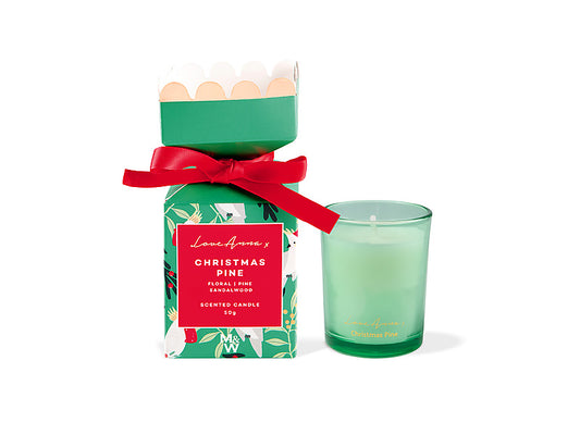 Festive Down Under Fragrance Candle 50g Christmas Pine Gift Boxed