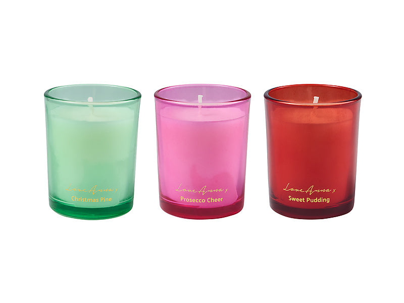 Festive Down Under Fragrance Candle 50g Set of 3 Gift Boxed