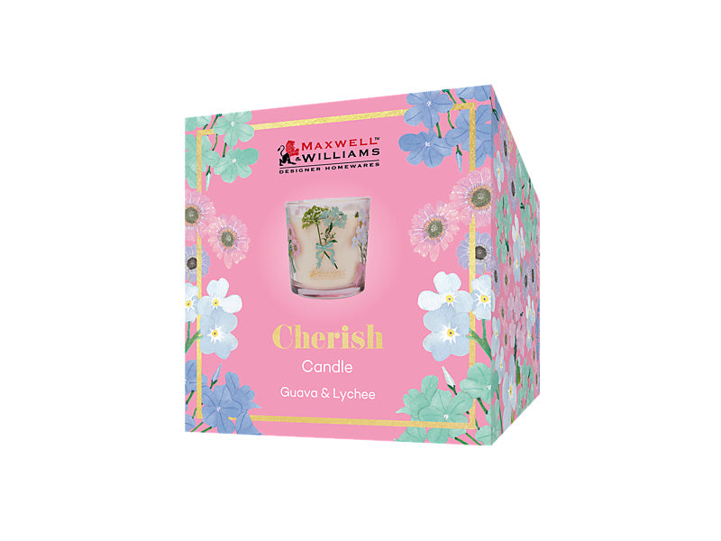 Cherish Scented Candle Guava & Lychee 300g Gift Boxed