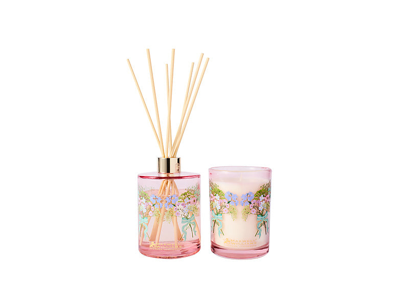 Cherish Guava & Lychee Candle 250g & Diffuser 250ml Set Gift Boxed