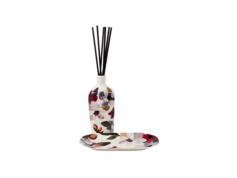 Prudence De Marchi Magnolia Diffuser & Tray Set & 17x8cm Gift Boxed