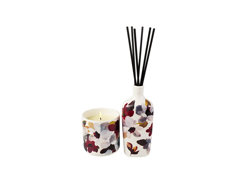 Prudence De Marchi Magnolia 180g Candle & Dif Set Gift Boxed