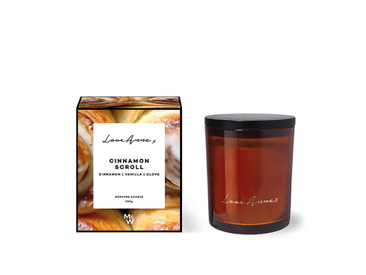 Kitchen Delights Fragrance Candle 205g Cinnamon Scroll Gift Boxed