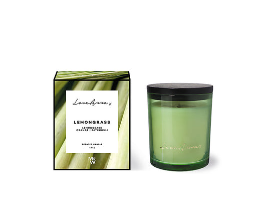 Kitchen Delights Fragrance Candle 205g Lemongrass Gift Boxed