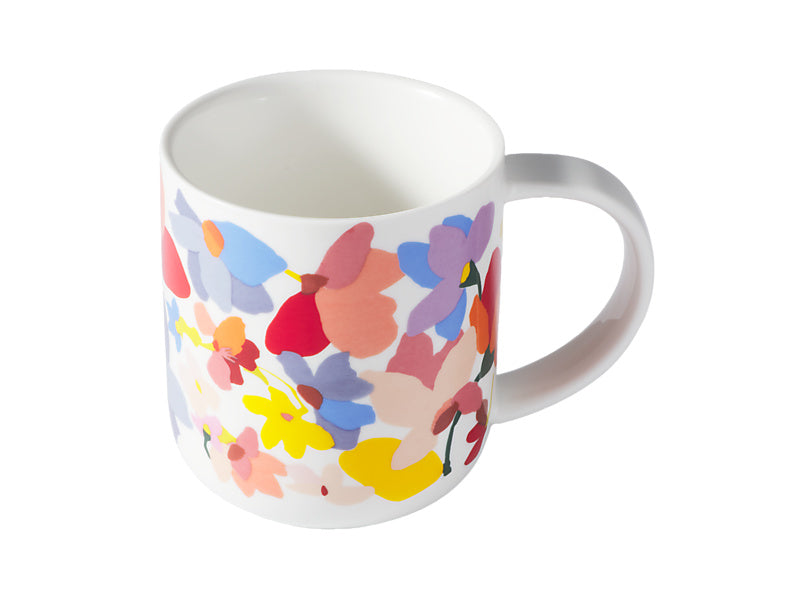Prudence De Marchi Dancing Flowers Candle & Mug Giftset 180g & Gift Boxed