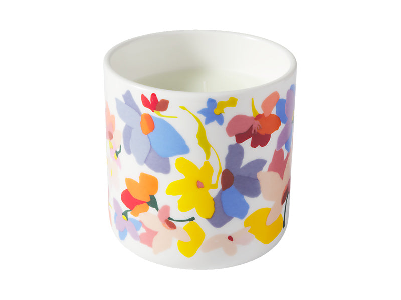 Prudence De Marchi Dancing Flowers Candle & Mug Giftset 180g & Gift Boxed