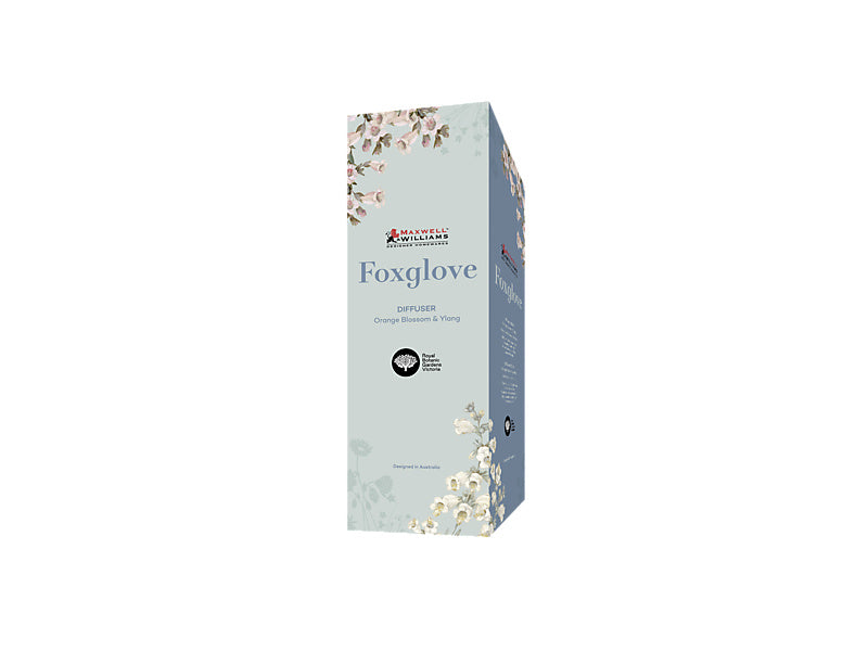 Royal Botanic Gardens Foxglove Diffuser Orange Blossom & Ylang Gift Boxed