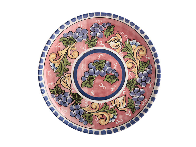 Ceramica Salerno Round Platter 36cm Grapes