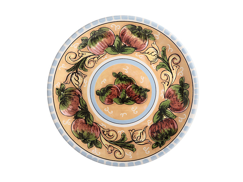 Ceramica Salerno Round Platter 31cm Apples