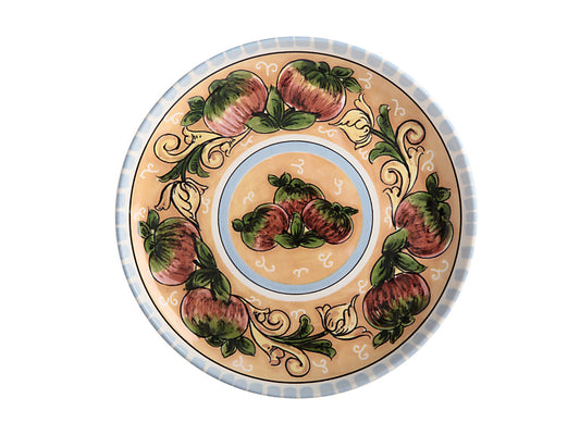 Ceramica Salerno Round Platter 36cm Apples