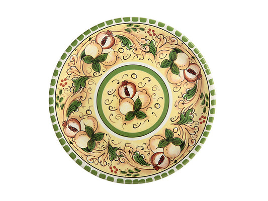 Ceramica Salerno Round Platter 31cm Peaches