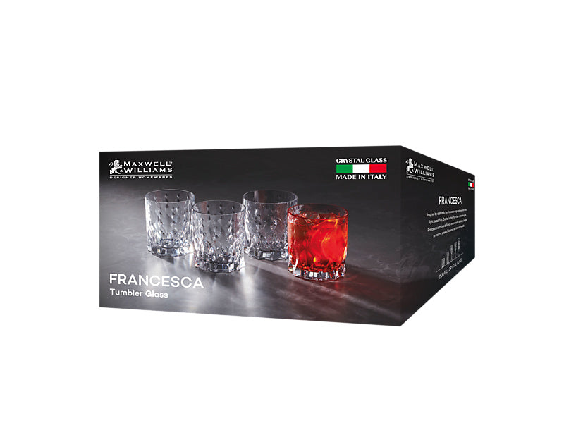 Francesca Tumbler Set of 4 Gift Boxed