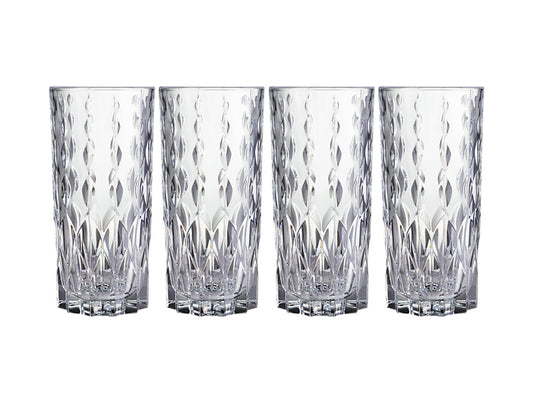 Francesca Highball Set of 4 Gift Boxed