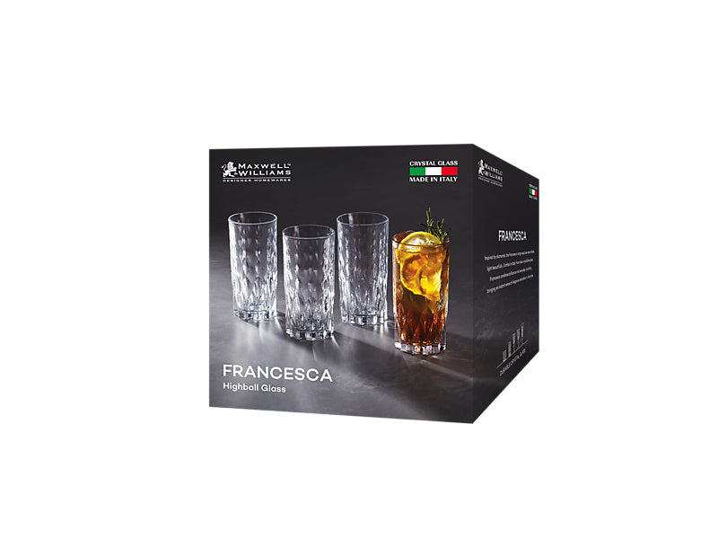 Francesca Highball Set of 4 Gift Boxed