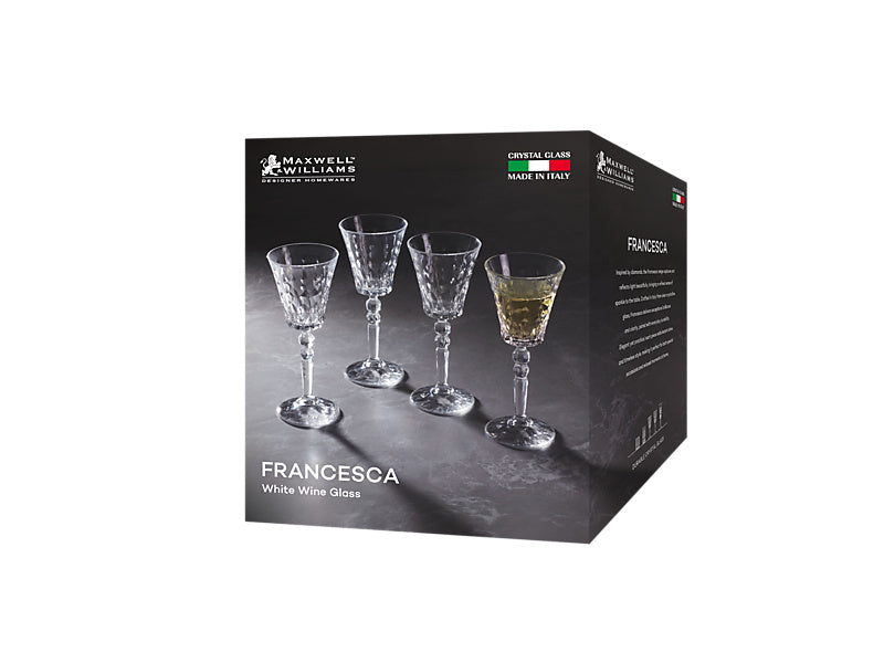 Francesca Wine Glass Set of 4 Gift Boxed