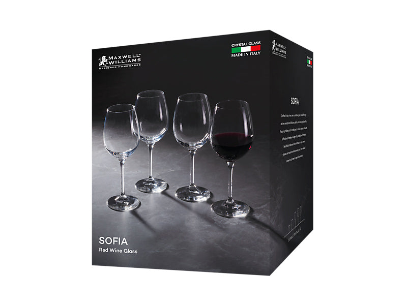Sofia Wine Glass Set of 4 Gift Boxed