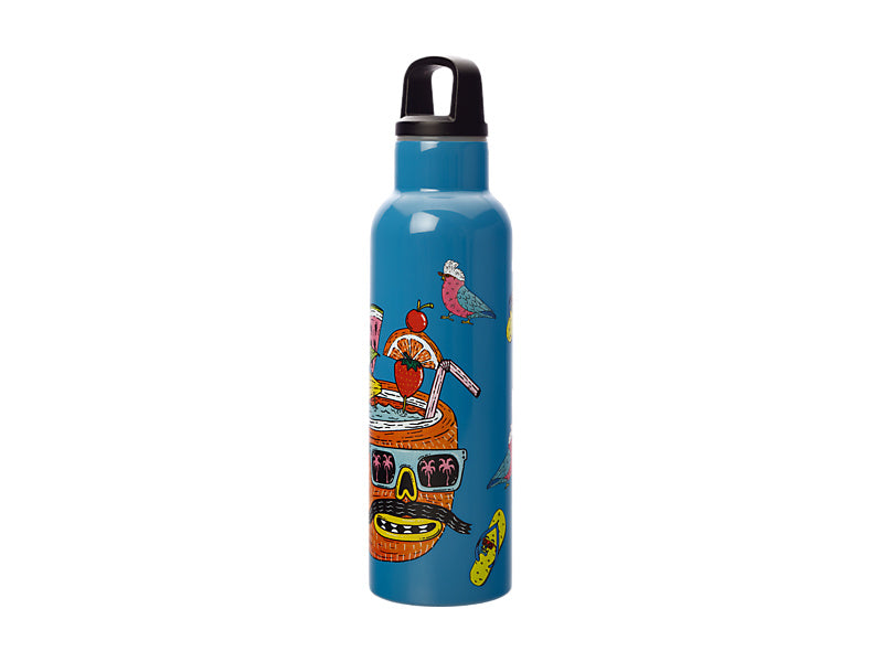 Mulga the Artist Double Wall Insulated Bottle 600ML Coconut