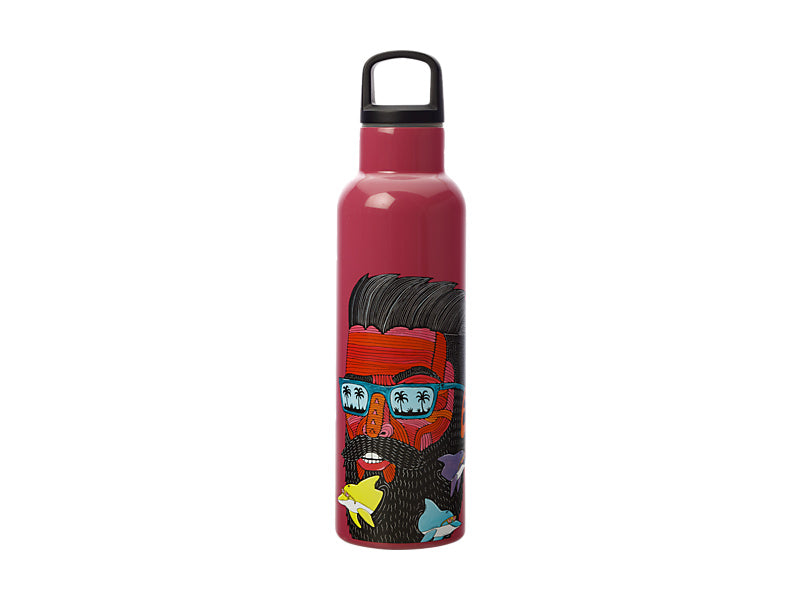 Mulga the Artist Double Wall Insulated Bottle 600ML Dolphin Man