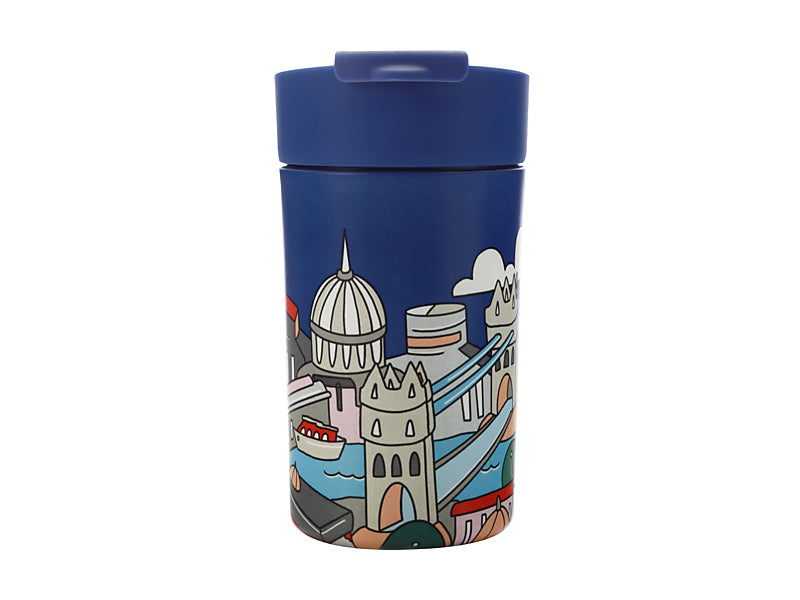 Megan McKean Cities Double Wall Insulated Cup 350ML London