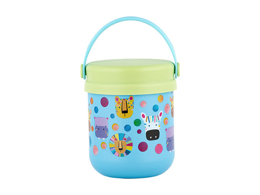 Kasey Rainbow Critters Children's Insulated Food Container Blue