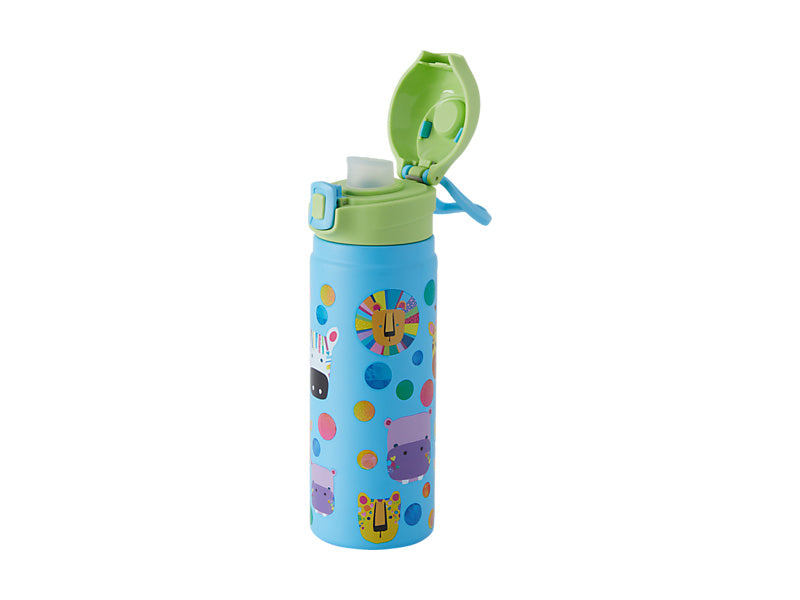 Kasey Rainbow Critters Double Wall Insulated Bottle Blue