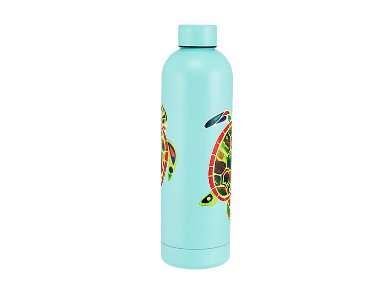Pete Cromer Ozzie Ocean Double Wall Insulated Bottle Green Turtle Gift Boxed