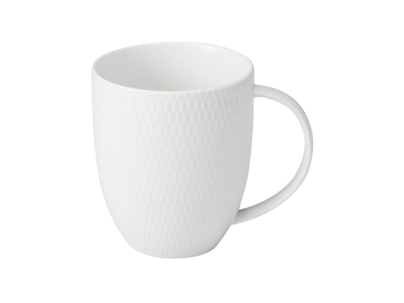 White Basics Diamonds Coupe Mug 420ML