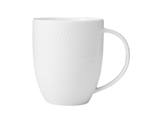 White Basics Diamonds Coupe Mug 420ML