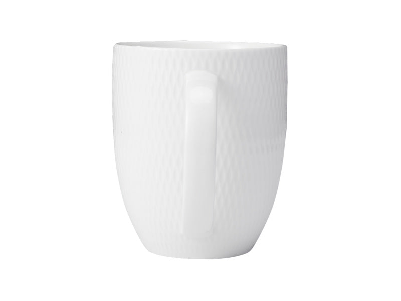 White Basics Diamonds Coupe Mug 420ML