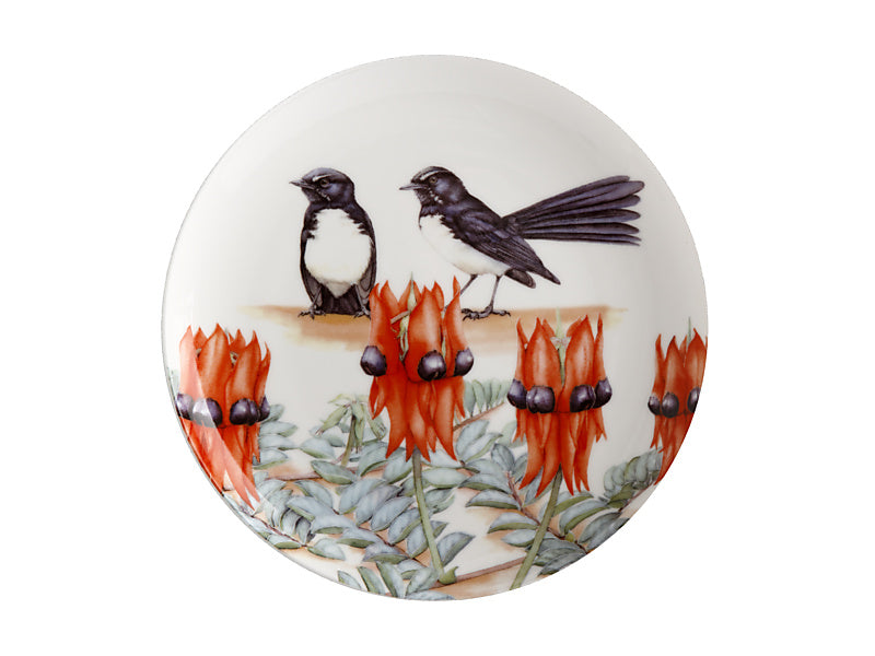 Royal Botanic Gardens - Garden Friends Plate 20cm Willy Wag Tail Gift Boxed