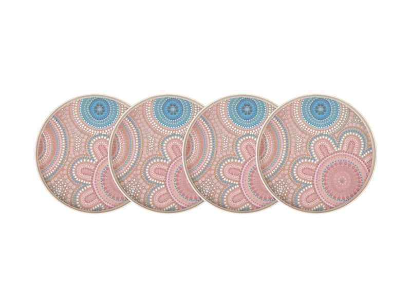 Lou Martin Uplift Melamine Plate Set of 4