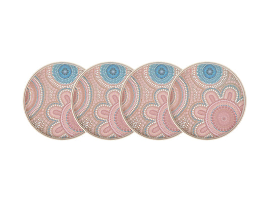 Lou Martin Uplift Melamine Plate Set of 4