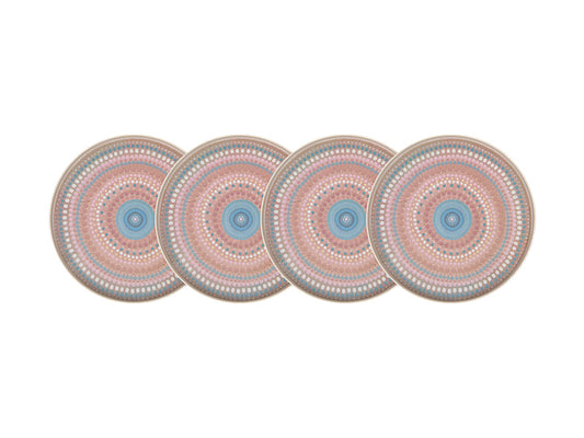 Lou Martin Uplift Melamine Plate 25.5x2 Set of 4