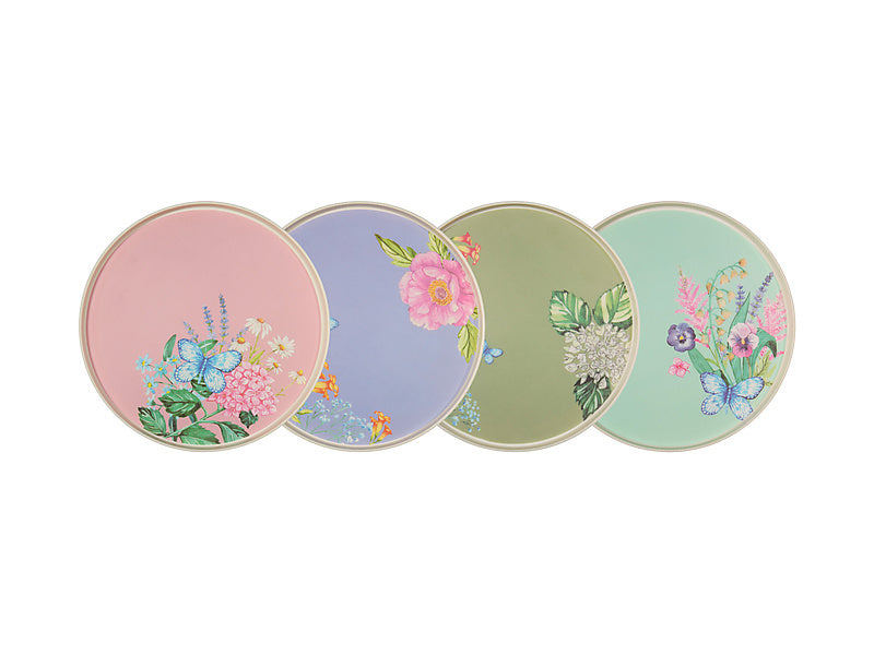 Botanica Melamine Plate Set of 4