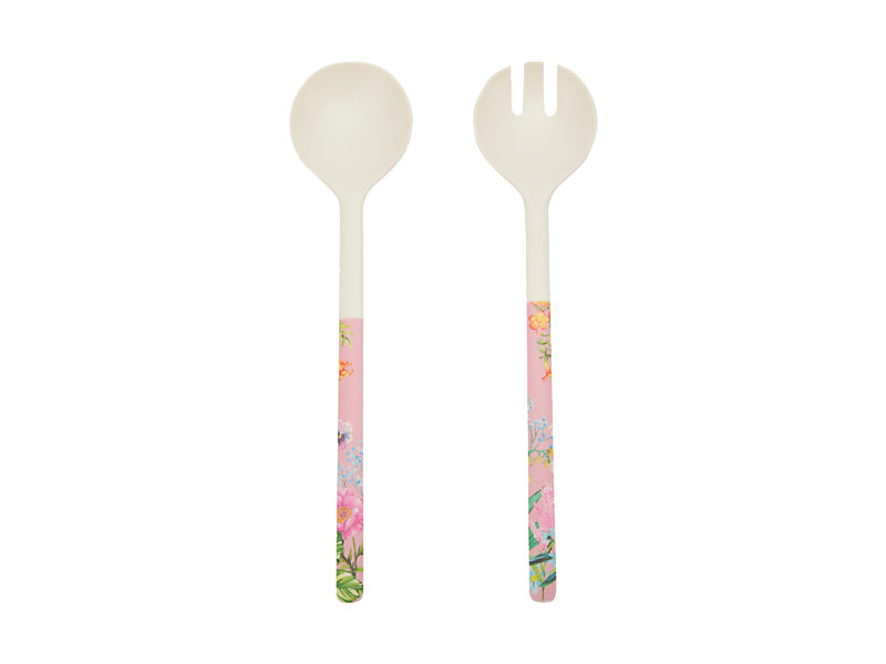 Botanica Melamine Salad Servers Set of 2