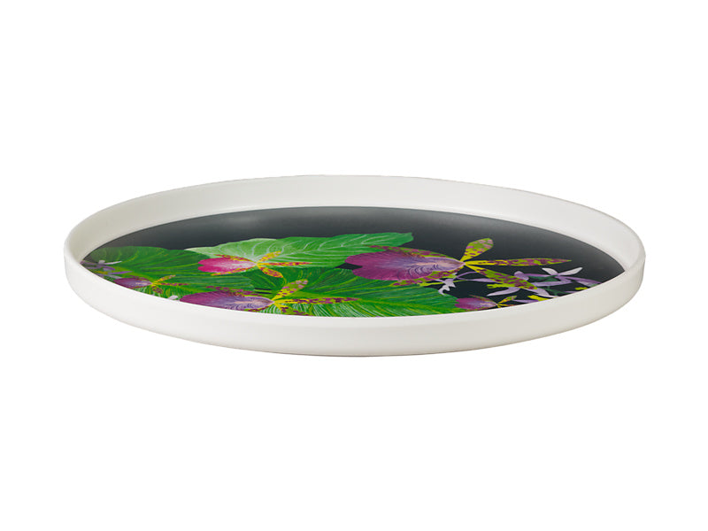 Tropical Twilight Melamine Plate Set of 4 Assorted