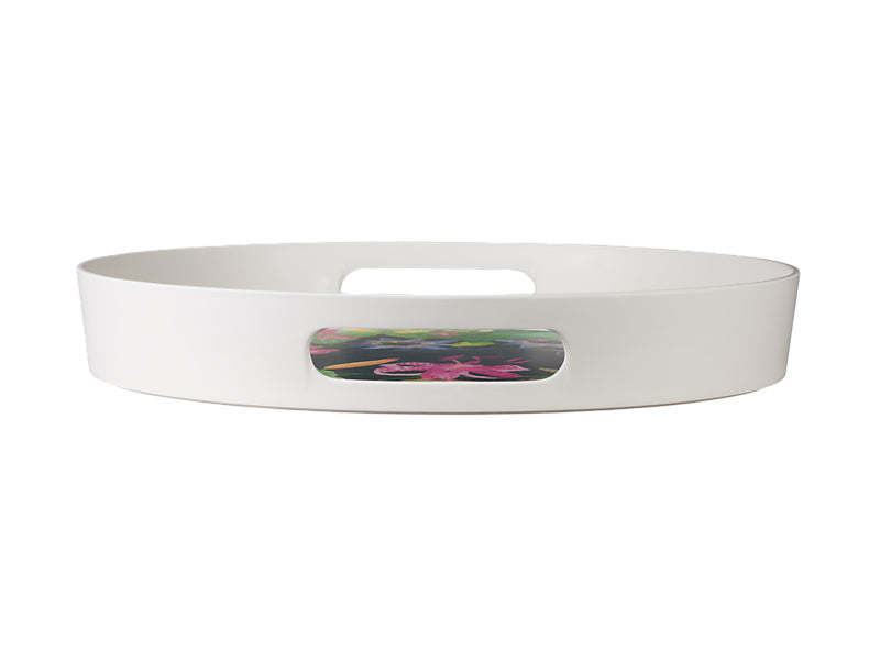 Tropical Twilight Melamine Round Serving Tray