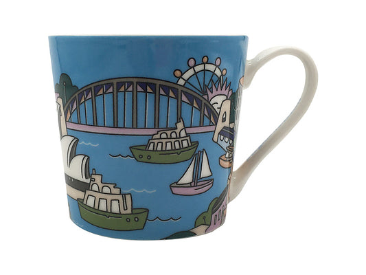 Megan McKean Cities Mug 430ML Sydney Gift Boxed