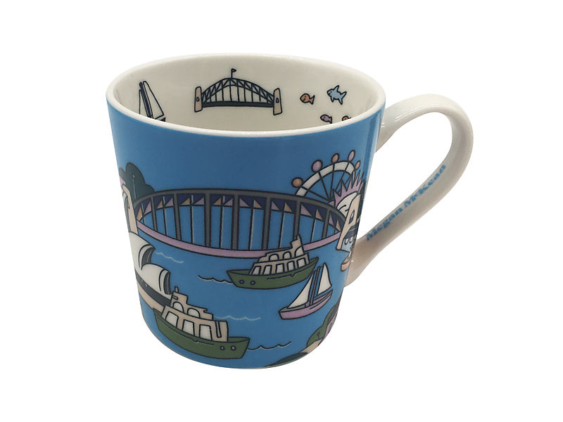 Megan McKean Cities Mug 430ML Sydney Gift Boxed