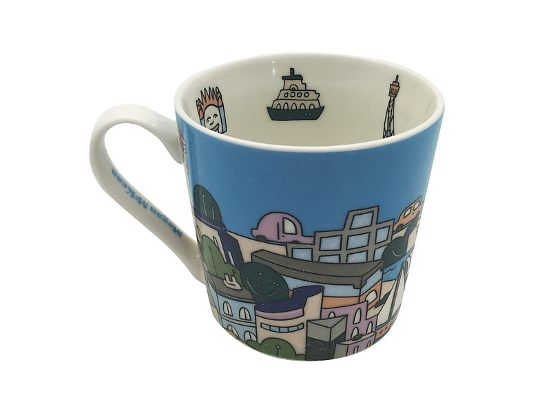 Megan McKean Cities Mug 430ML Sydney Gift Boxed