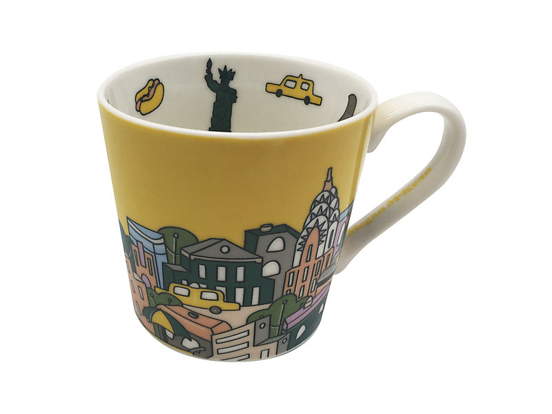 Megan McKean Cities Mug 430ML New York Gift Boxed