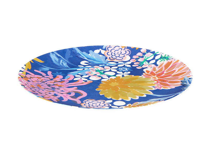 Sunburst Melamine Plate Set of 4