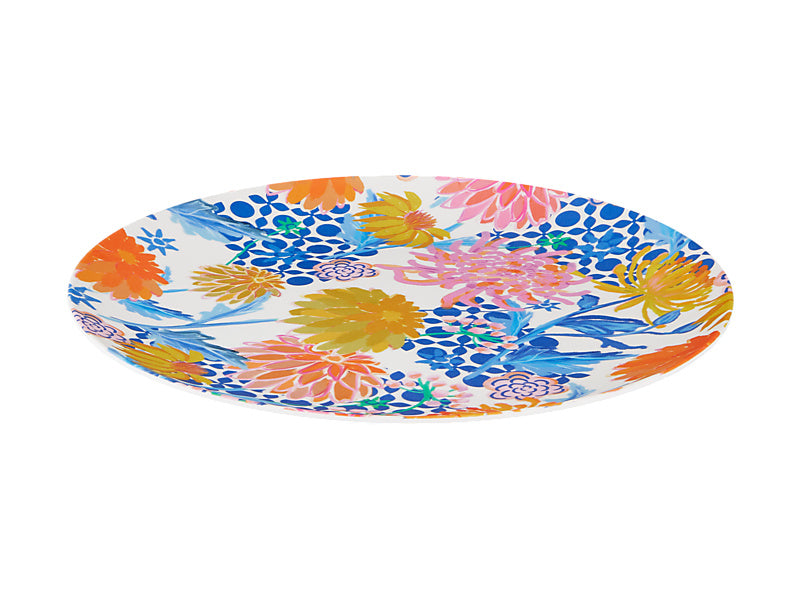 Sunburst Melamine Plate Set of 4