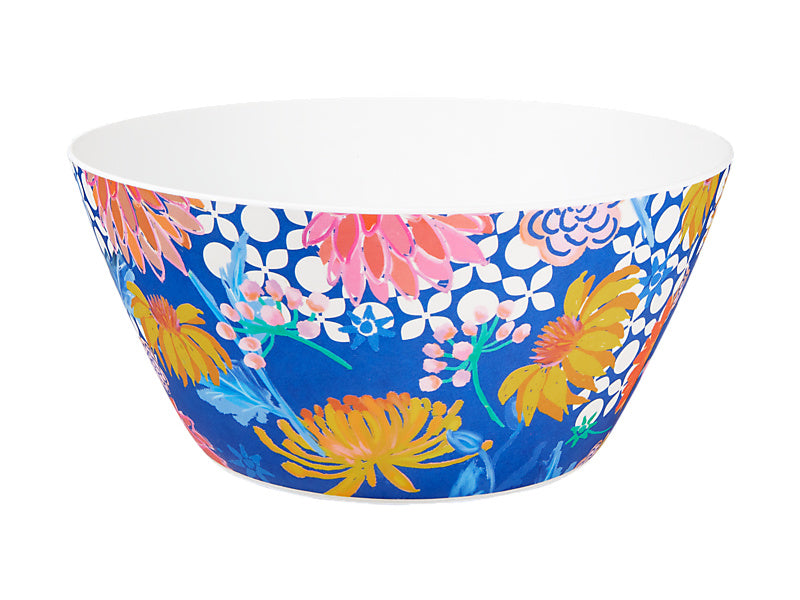 Sunburst Melamine Serving Bowl