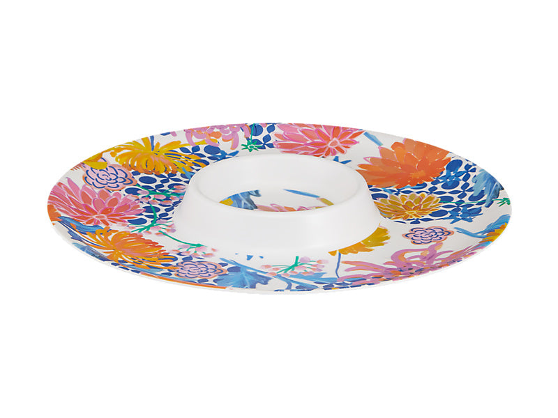 Sunburst Melamine Chip & Dip